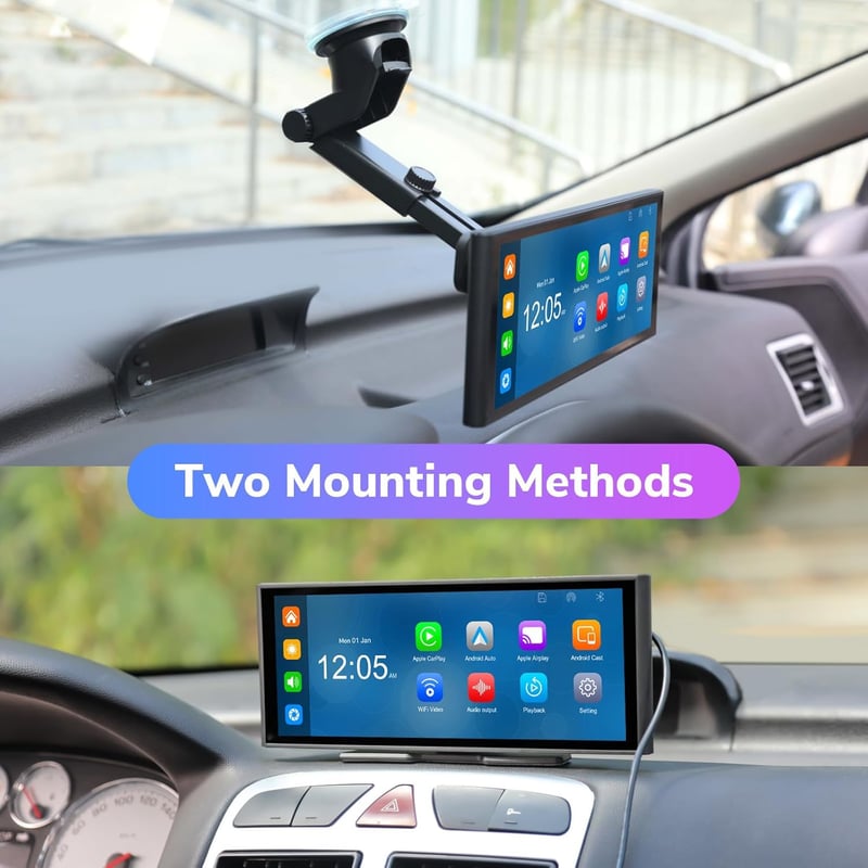 Eonon 10.26" IPS Autórádió Wireless CarPlay Android 4K Kamera SD Kártya