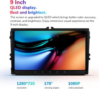 Eonon 9" Android 13 Autórádió VW Golf/Polo/Touran 6+64GB CarPlay GPS 6