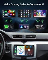 Eonon 9" Android 13 Autórádió VW T5 Golf Polo Touran 2+32GB CarPlay GPS 4