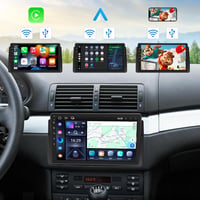 Eonon 9" Autórádió GPS Navigáció BMW E46 1998-2006 Android 13 Wireless CarPlay 3