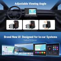 Eonon UX6K-PRO-MAX 10,1" Android 13 Autórádió 8+128GB 4G GPS Navigáció CarPlay Osztott Képernyő Bluetooth WiFi DSP Tolatókamerával Volkswagen 6