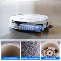 Sada príslušenstva EOVWAEO 21 ks pre robotický vysávač ECOVACS DEEBOT T80 Omni – 2 hlavné kefy, 2 mopovacie kotúče, 6 vreciek na prach, 6 bočných kief, 4 filtre, 1 čistiaca kefka 4