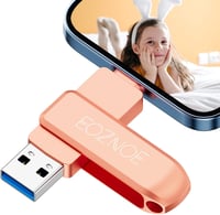 EOZNOE 32GB 3-in-1 USB Pendrive Telefonhoz - Alkalmazás Nélküli Fotó és Videó Tárolás, USB 3.0 Flash Meghajtó iPhone/Android/Tablet/PC Eszkö 1