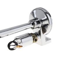 ePathChina 44 cm Jednorožec vzduchový klaksón 150 dB hlasitý 12V/24V pre kamión, loď a vlak, jednoreproduktorový klaksón 6