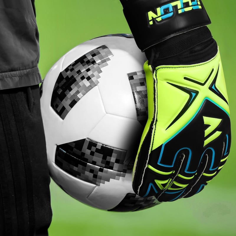 EPCILON Kapushandschuh Futball Kesztyű Gyerek Felnőtt Csúszásmentes Grip Ujjvédelem - 8-as méret