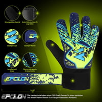 Mănuși de portar EPCILON Premium Grip pentru copii și adulți, antrenament de fotbal 3