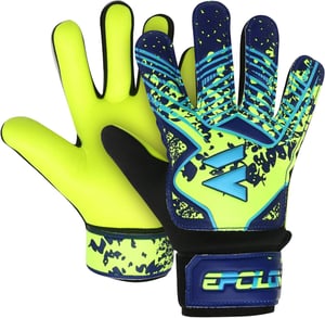 EPCILON Premium Grip golmanske rukavice: 3x žuto-plave, veličina 3