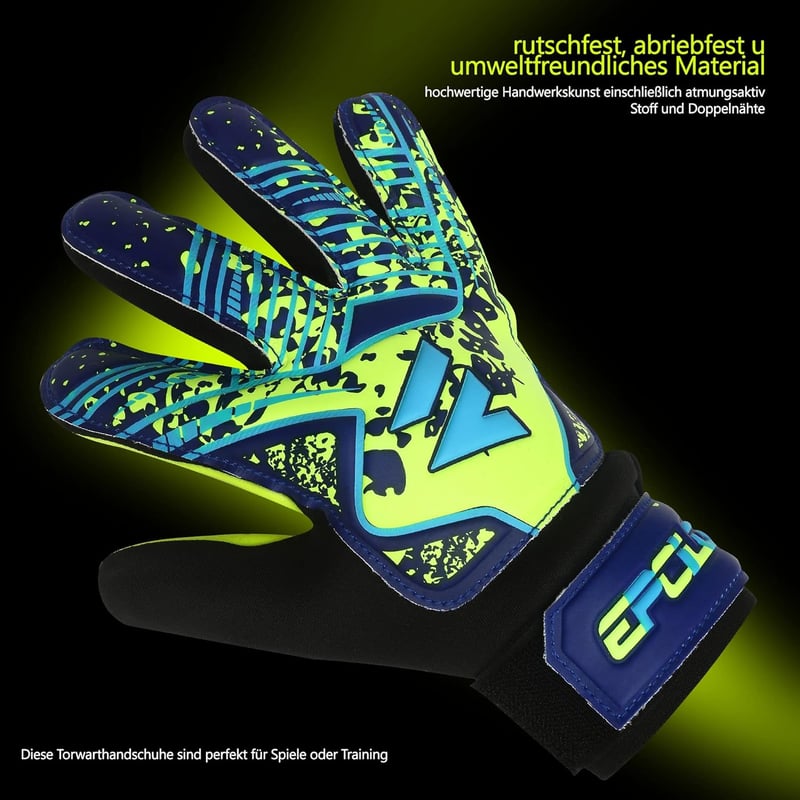 Mănuși de portar EPCILON Premium Grip pentru copii și adulți, antrenament de fotbal