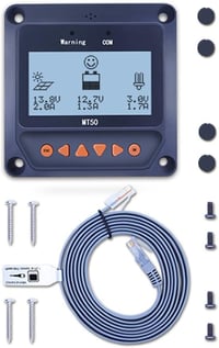 EPEVER MT50 LCD kijelző távirányító MPPT napelemes szabályozóhoz Tracer-BN 1