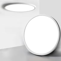 Epicflare LED Mennyezeti Lámpa Kerek 24W Hideg-Meleg Fehér Fürdőszoba Konyha Nappali 1