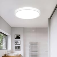 Epicflare LED Mennyezeti Lámpa Kerek 24W Hideg-Meleg Fehér Fürdőszoba Konyha Nappali 9