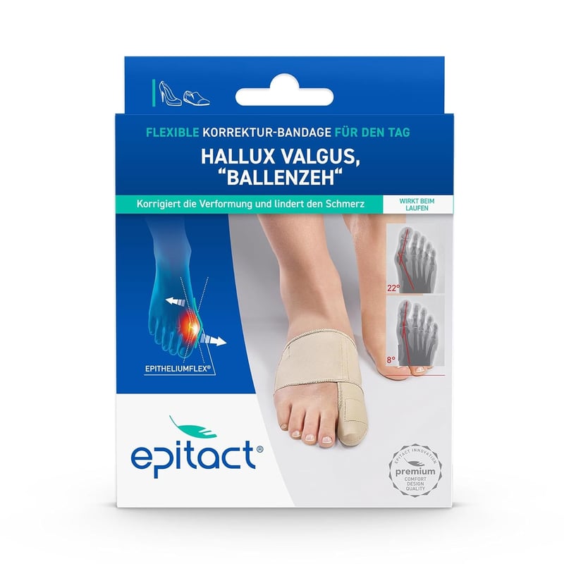 Epitact Hallux Valgus Korrekciós Ortézis L méret - Bunion Támogatás