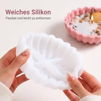 EPODA Malá silikónová forma na misku, odlievacia forma, forma na kvetináč, DIY forma na úložnú tácku, forma na epoxidovú živicu, na remeselné výrobky 6