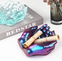 EPODA szilikon forma 3D kéz epoxi gyanta öntéshez gyertyatartó készítéshez 4