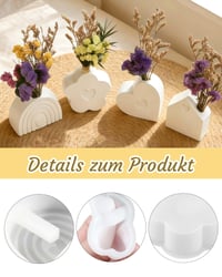 Set Matrițe din Silicon EPODA – Modele Curcubeu, Casă, Inimă, Floare – Matriță DIY pentru Sfeșnice – 4 bucăți 3