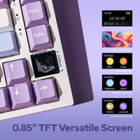 EPOMAKER Ajazz AK820 Pro Mechanikus Billentyűzet RGB, Bluetooth, Vezeték Nélküli 3