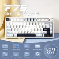 EPOMAKER Aula F75 Gamer Mechanikus Billentyűzet 75% RGB Bluetooth Vezeték Nélküli 2