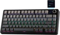 EPOMAKER Aula F75 MAX 75% Mechanikus Gaming Billentyűzet TFT Kijelzővel, Vezeték Nélküli, Hot-Swap, Fekete 1