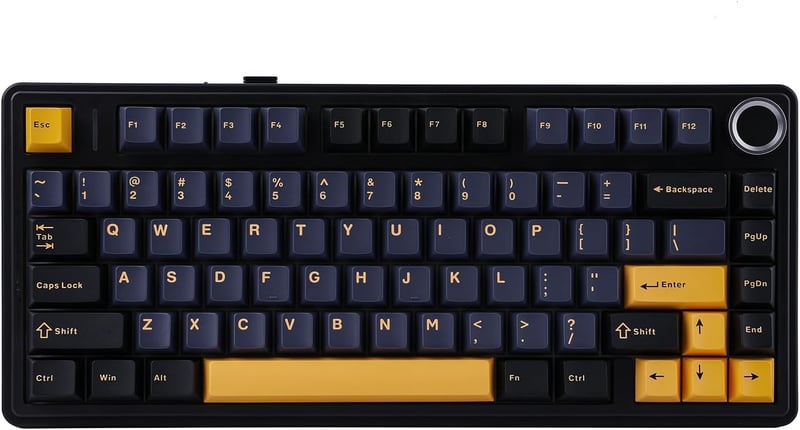 EPOMAKER Aula F75 Mechanikus Gamer Billentyűzet 75% Hot Swap RGB Bluetooth Vezeték Nélküli