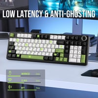 EPOMAKER Aula F99 PRO Mechanikus Gaming Billentyűzet RGB, Hot-Swap, Vezeték Nélküli 4