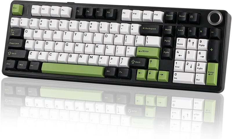 EPOMAKER Aula F99 PRO Mechanikus Gaming Billentyűzet RGB, Hot-Swap, Vezeték Nélküli