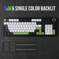 EPOMAKER Aula F99 PRO Mechanikus Gaming Billentyűzet RGB, Hot-Swap, Vezeték Nélküli 7