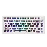 EPOMAKER Aura75 75% mehanička tipkovnica, Hot Swap, RGB, 3000 mAh - bijela 1