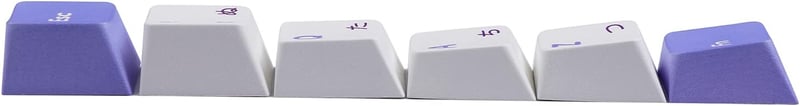 EPOMAKER Nyuszis PBT Keycap Szett 134 Gombos, Cherry Profilú, Mechanikus Gamer Billentyűzethez