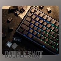 EPOMAKER Ombre 133 Billentyű PBT Keycap szett Cherry profil ISO QWERTY füstszürke 7