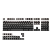 EPOMAKER Ombre PBT set kapica za tipkovnicu, Cherry profil, 133 tipke - dimno siva 2