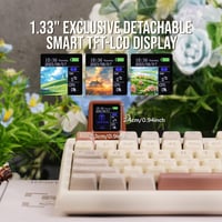 EPOMAKER RT100 97 gombos mechanikus gaming billentyűzet Bluetooth 5.0 USB-C forgatógombbal 4