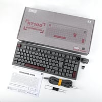 EPOMAKER RT100 97 gombos mechanikus gaming billentyűzet, Wisteria Linear, 5000 mAh 7