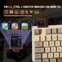 EPOMAKER RT100 98 gombos mechanikus gaming billentyűzet, ISO UK, vezeték nélküli, Bluetooth, USB, hot-swap, 5000 mAh, retro fehér 3