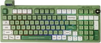 EPOMAKER RT100 Mechanikus Billentyűzet Gamer RGB Bluetooth USB Forgatógomb Hot Swap Zöld 1