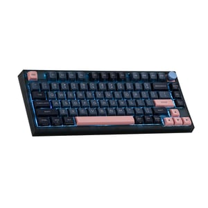 EPOMAKER SKYLOONG GK75 Lite tipkovnica s okretnim gumbom, hot-swap - Blue Pink, Iceberg Optical Yellow