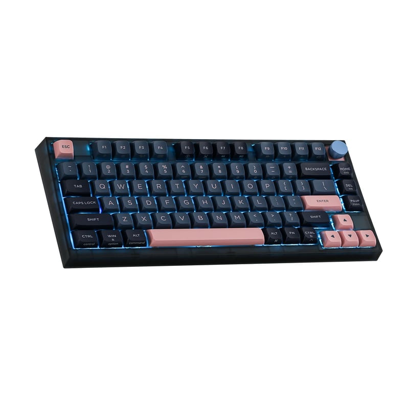 Klávesnica EPOMAKER SKYLOONG GK75 Lite s otočným ovládačom, hot-swap - Gateron Optical Red