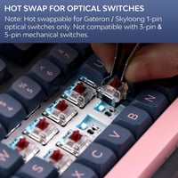 EPOMAKER SKYLOONG GK75 Lite Mechanikus Billentyűzet Forgatógombbal, Hot-Swap, Programozható 4