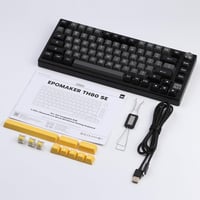 EPOMAKER TH80 SE Wireless Mechanikus Billentyűzet RGB, Hot-Swap, Gaming Gamer PC Mac 8