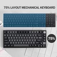 EPOMAKER TH80 SE Wireless Mechanikus Billentyűzet RGB, Hot-Swap, Gaming Gamer PC Mac 2