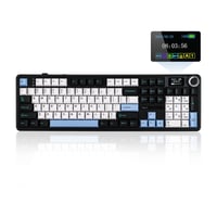 EPOMAKER X Aula F108 PRO bežična gaming tipkovnica, RGB, Hot Swap - plava/bijela/crna 1