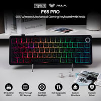 EPOMAKER X Aula F65 PRO Wireless Mechanikus Gamer Billentyűzet, Hot-Swap, RGB, Bluetooth/2.4GHz, 65% Layout 2
