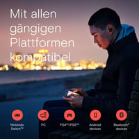 EPOS GTW 270 vezeték nélküli hibrid gaming fülhallgató, zárt, IPX5, 20 óra 3