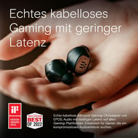 EPOS GTW 270 vezeték nélküli hibrid gaming fülhallgató, zárt, IPX5, 20 óra 4