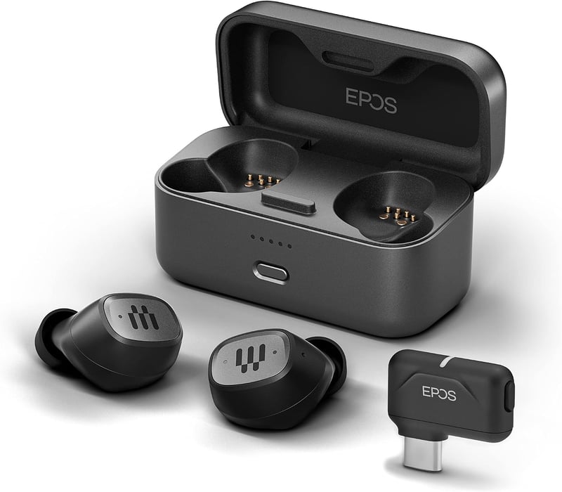 EPOS GTW 270 vezeték nélküli hibrid gaming fülhallgató, zárt, IPX5, 20 óra