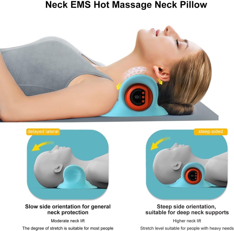 EPROICKS Elektromos Nyakmasszázs Hőfunkcióval, Shiatsu Masszírozó 3 Móddal