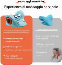 Aparat de masaj pentru gât EPROICKS EMS cu căldură, perna de relaxare pentru gât și umeri cu presopunctură, reîncărcabil USB, fără fir, 3 moduri, 6 frecvențe reglabile 5