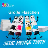 Originálne balenie atramentových náplní Epson EcoTank 104 – čierna, azúrová, purpurová, žltá – 4 ks, 65 ml 3