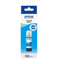 Fľaštička s atramentom Epson EcoTank 107 - azúrová - až 7200 strán - ET-18100 1