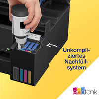 Multifunkčná atramentová tlačiareň Epson EcoTank ET-15000 A3+ WiFi Duplex Fax ADF — chýba súprava atramentov (stav: pozri 2. obrázok) 10