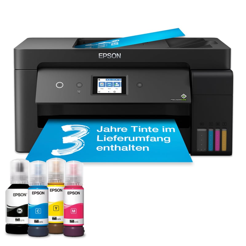 Multifunkčná atramentová tlačiareň Epson EcoTank ET-15000 A3+ WiFi Duplex Fax ADF Dotyková obrazovka na domáce a kancelárske použitie